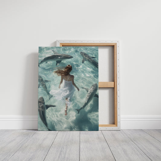 AL0307 - Premium Art Print - Gallery Canvas image 1