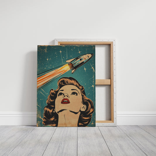 AL0783 - Premium Art Print - Gallery Canvas image 1