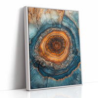 AL0012 - White Framed Canvas image 1