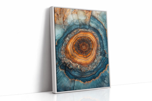 AL0012 - White Framed Canvas image 1