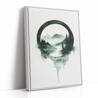 AL0015 - White Framed Canvas image 1