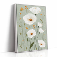 AL0020 - White Framed Canvas image 1