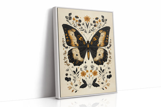 AL0023 - White Framed Canvas image 1