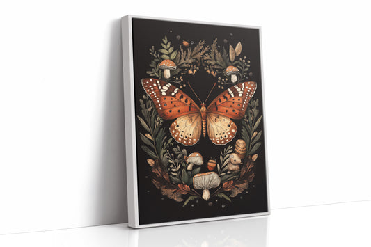 AL0026 - Premium Art Print - White Framed Canvas image 1