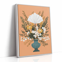 AL0036 - Premium Art Print - White Framed Canvas image 1