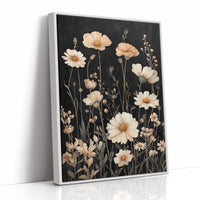 AL0038 - Premium Art Print - White Framed Canvas image 1