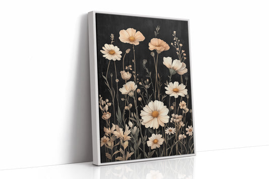 AL0038 - Premium Art Print - White Framed Canvas image 1