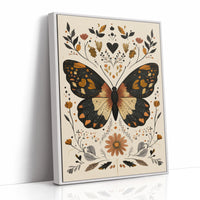 AL0040 - Premium Art Print - White Framed Canvas image 1