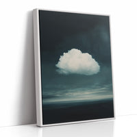 AL0042 - Premium Art Print - White Framed Canvas image 1