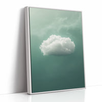 AL0044 - Premium Art Print - White Framed Canvas image 1
