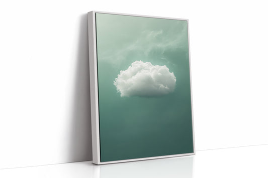 AL0044 - Premium Art Print - White Framed Canvas image 1