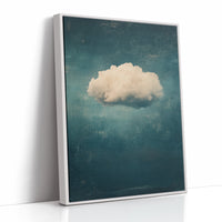 AL0045 - Premium Art Print - White Framed Canvas image 1