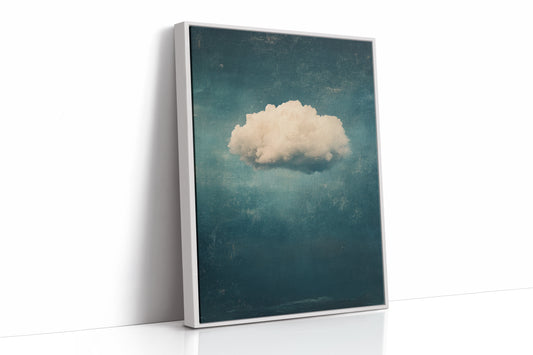 AL0045 - Premium Art Print - White Framed Canvas image 1