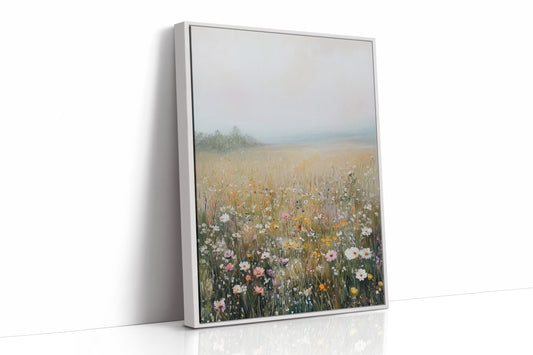 AL0049 - Premium Art Print - White Framed Canvas image 1