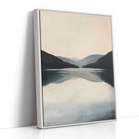 AL0050 - Premium Art Print - White Framed Canvas image 1