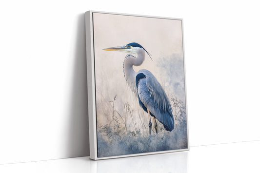 AL0055 - Premium Art Print - White Framed Canvas image 1