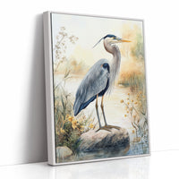 AL0056 - Premium Art Print - White Framed Canvas image 1