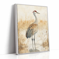 AL0058 - Premium Art Print - White Framed Canvas image 1