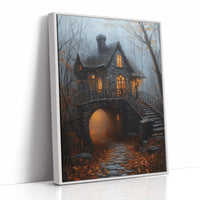 AL0063 - Premium Art Print - White Framed Canvas image 1