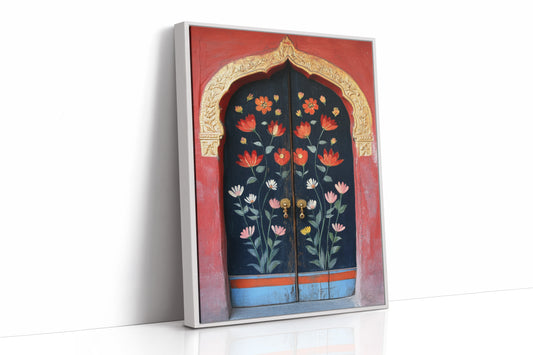 AL0066 - Premium Art Print - White Framed Canvas image 1