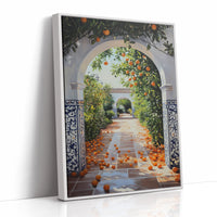 AL0082 - Premium Art Print - White Framed Canvas image 1