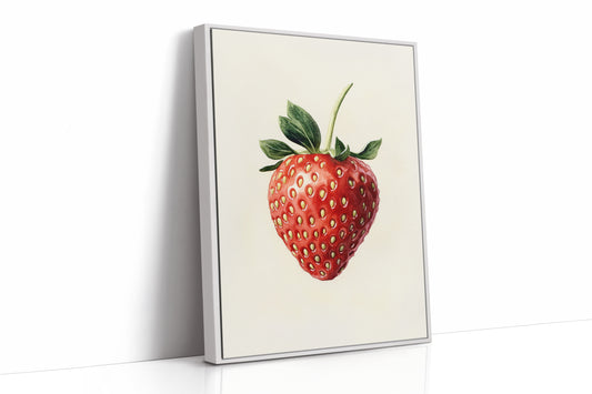 AL0083 - Premium Art Print - White Framed Canvas image 1