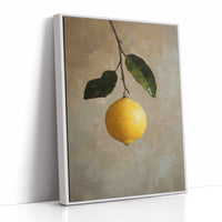 AL0099 - Premium Art Print - White Framed Canvas image 1