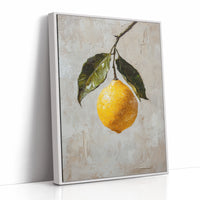 AL0100 - Premium Art Print - White Framed Canvas image 1