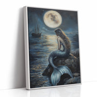 AL0103 - Premium Art Print - White Framed Canvas image 1