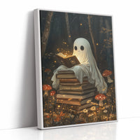 AL0109 - Premium Art Print - White Framed Canvas image 1