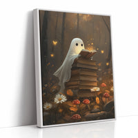 AL0110 - Premium Art Print - White Framed Canvas image 1