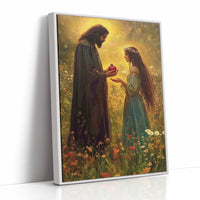 AL0112 - Premium Art Print - White Framed Canvas image 1