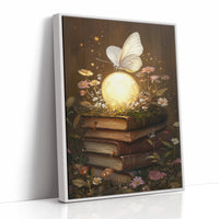 AL0117 - Premium Art Print - White Framed Canvas image 1