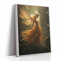 AL0128 - Premium Art Print - White Framed Canvas image 1