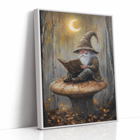 AL0138 - Premium Art Print - White Framed Canvas image 1