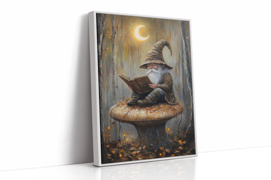 AL0138 - Premium Art Print - White Framed Canvas image 1
