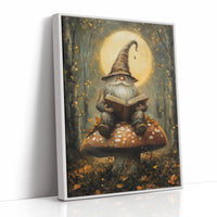 AL0142 - Premium Art Print - White Framed Canvas image 1