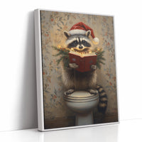 AL0146 - Premium Art Print - White Framed Canvas image 1