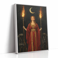 AL0150 - Premium Art Print - White Framed Canvas image 1