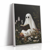 AL0151 - Premium Art Print - White Framed Canvas image 1