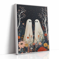 AL0156 - Premium Art Print - White Framed Canvas image 1
