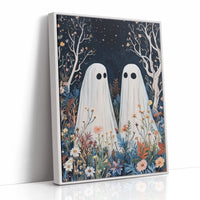 AL0157 - Premium Art Print - White Framed Canvas image 1