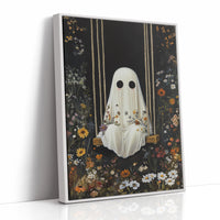 AL0160 - Premium Art Print - White Framed Canvas image 1