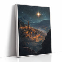 AL0165 - Premium Art Print - White Framed Canvas image 1
