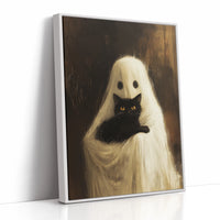 AL0169 - Premium Art Print - White Framed Canvas image 1