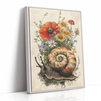 AL0171 - Premium Art Print - White Framed Canvas image 1