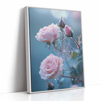 AL0174 - Premium Art Print - White Framed Canvas image 1