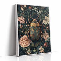 AL0175 - Premium Art Print - White Framed Canvas image 1