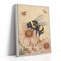 AL0176 - Premium Art Print - White Framed Canvas image 1