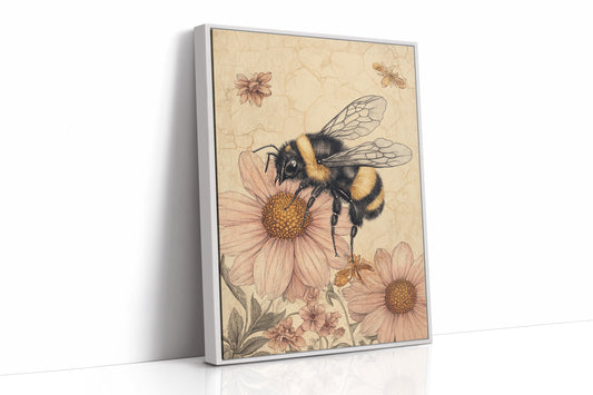 AL0176 - Premium Art Print - White Framed Canvas image 1